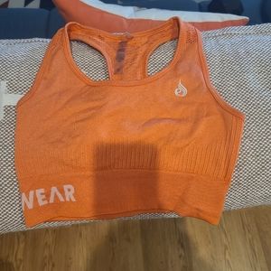 Orange Ryderwear Sports Bra